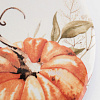 Изображение товара Подставка под кружку Тыквы, Anna Lafarg, Light pumpkin, Ø11 см, белый/оранжевый