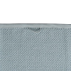 Изображение товара Полотенце банное фактурное голубого цвета из коллекции Essential, 90х150 см
