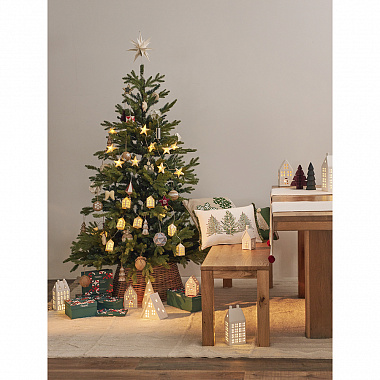 Подушка декоративная с вышивкой Christmas tree из коллекции New Year Essential, 30х45 см, анонс элемента