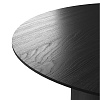 Изображение товара Столик овальный Type, 40х60х37,5 см, черный