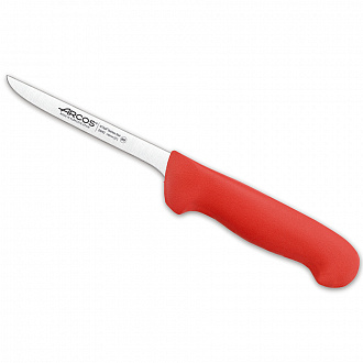 Изображение товара Нож обвалочный 2900, 14 см, красная рукоятка