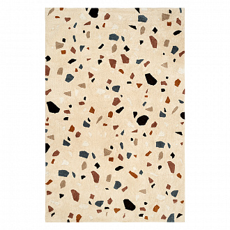 Ковер из хлопка Terrazzo Poetry из коллекции Ethnic