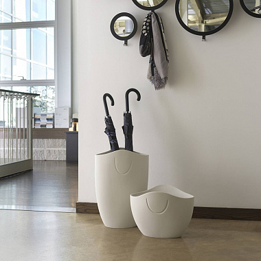 картинка Подставка для зонтов Bags, 39x29x29 см, бежевая от магазина Одежда+