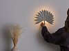 Изображение товара Светильник настенный Palm Leaf, 30х24 см, белый