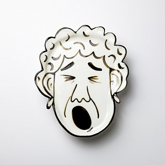 Тарелка Мама, 21х18 см