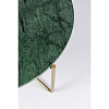 Изображение товара Стол кофейный Timpa Marble, Ø70x40 см, зеленый