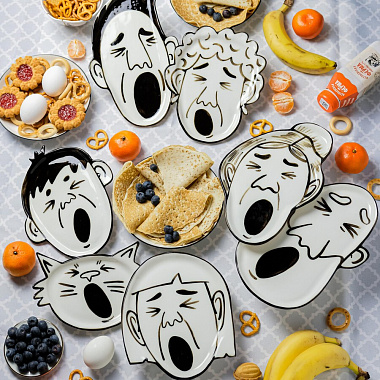 картинка Тарелка Бабушка, 26х18 см от магазина Одежда+