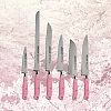 Изображение товара Нож поварской Riviera Rose, Шеф, 18 см, розовая рукоятка