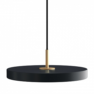 Изображение товара Светильник подвесной Asteria, Ø31х10,5 см, черно-серый