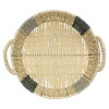 Изображение товара Корзина плетеная круглая Bodhran Sage из коллекции Ethnic, размер M