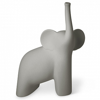 Фигура декоративная Elefante, 27х15х33 см, серая