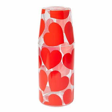 картинка Набор из кувшина и стакана Love, 2 шт. от магазина Одежда+