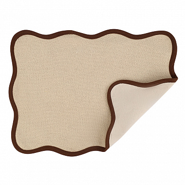 Салфетка под приборы Desert waves из коллекции Essential, 33х48 см, анонс элемента