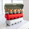 Изображение товара Контейнер для яиц Eggs To Go, Organic, красный