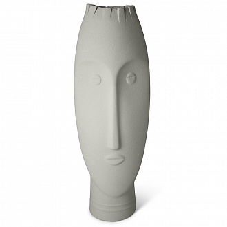 Изображение товара Ваза Moai, 41 см, серая