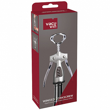 картинка Штопор-бабочка в подарочной упаковке, сталь от магазина Одежда+