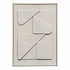 Панно декоративное с эффектом 3D Minimalism Triangle, 50х70 см