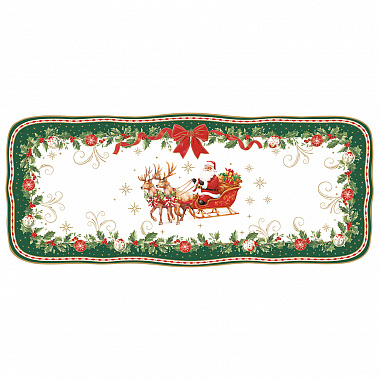 картинка Блюдо сервировочное Christmas Heritage, 36x15 см от магазина Одежда+