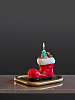 Изображение товара Свеча декоративная Festive stocking из коллекции New Year Essential, 12,5 см