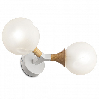 Изображение товара Светильник настенный Modern, Amy, 2 лампы, 41х22,5х13 см, белый