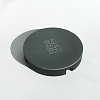 Изображение товара Подставка с беспроводной зарядкой для телефона Shaiba charge, Ø12 см, ясень черный матовый/галька