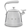 Изображение товара Чайник со свистком Smeg, 2,3 л, хромированный