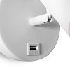 Изображение товара Спот с USB-зарядкой Led Market, 12х14х12,1 см, белый