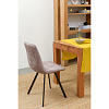 Изображение товара Набор из 4 стульев Chilli, винтажный велюр, серо-коричневые