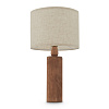 Изображение товара Светильник настольный Modern, Forest, Ø25х55 см, бежевый/дерево