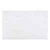 Изображение товара Коврик для ванной с фактурным бортиком белого цвета из коллекции Essential, 50х80 см