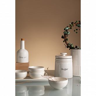 Изображение товара Набор из двух салатников белого цвета из коллекции Kitchen Spirit, 750 мл