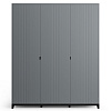 Изображение товара Шкаф Case, CS225, 184х60х221 см, черный дуб/серый гранит