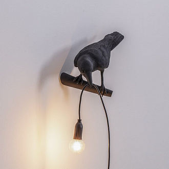 Изображение товара Светильник Bird Lamp Looking Left, черный
