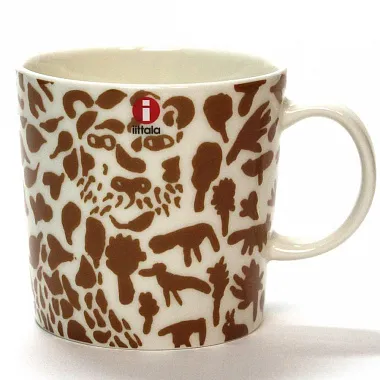 Кружка Cheetah, 300 мл, коричневая