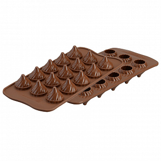 Изображение товара Форма для приготовления конфет Choco Flame, 11х21 см, силиконовая