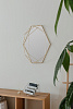 Изображение товара Зеркало Prisma, 43х9х57 см, латунь
