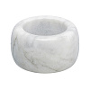 Изображение товара Набор колец для салфеток Marm, Ø5 см, белый мрамор, 2 шт.