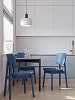 Изображение товара Стул Saga, рогожка, синий