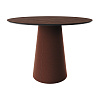 Изображение товара Стол обеденный Lagom, ∅120 см орех /кирпичный