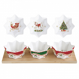 Набор для закусок Christmas Tale, 4 предм.