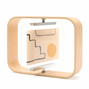 картинка Фоторамка двусторонняя Bellwood,16х22 см, натуральное дерево от магазина Одежда+