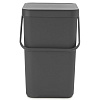 Изображение товара Бак для мусора Brabantia, Sort&Go, 25 л, серый