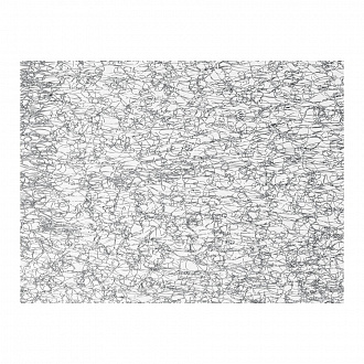 Изображение товара Салфетка подстановочная виниловая Metallic lace, жаккардовое плетение, 36х48 см, серебро