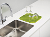 Изображение товара Коврик для сушки посуды Flume™, 31,5х34,5 см, серый (новый)