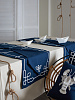 Изображение товара Дорожка на стол Navy story из коллекции Sea treasures, 45х150 см