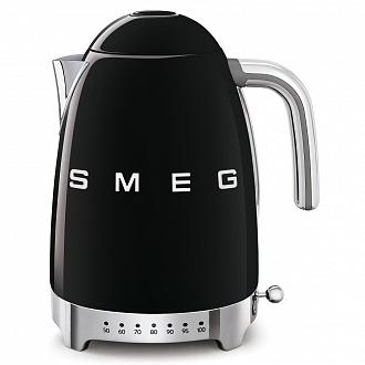 Изображение товара Чайник электрический Smeg с регулируемой температурой, черный