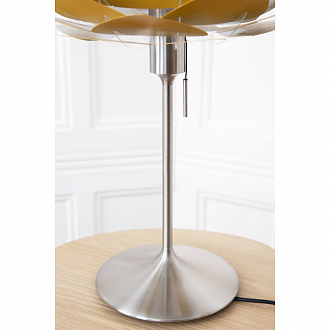 Изображение товара Торшер настольный Champagne с USB, Ø22х42 см, серый