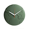 Изображение товара Часы настенные World Wide Waste, темно-зеленые