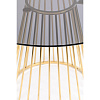 Изображение товара Стол White label living, Floris, 104x75 см, золотисто-черный