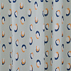 Изображение товара Штора для ванной мятного цвета с принтом Sun Spots  из коллекции Wild, 180х200 см